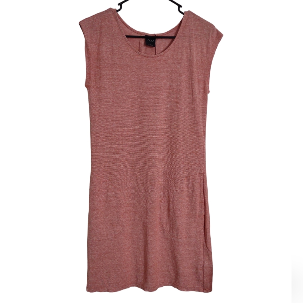 NAU Womens Hemp Organic Cotton Sleeveless Dress XS